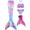 Apink fin2, variant on Mermaid Tails for Swimming with Monofin Girls Mermaid Tail Swimsuit for Kids Mermaid Tail Bathing Suit