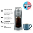 thumbnail image 3 of Keurig K-Iced Single Serve K-Cup Pod Coffee Maker, Featuring Simple Push Blue Button Brew Over Ice, Grey, 3 of 8
