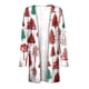 thumbnail image 5 of Puntoco abrigo de mujer moda mujer estampado navideño cárdigan suelto de manga larga abrigo blusa liquidación de Navidad Puntoco Puntoco-3905, 5 of 6