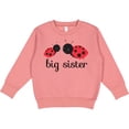 thumbnail image 2 of Inktastic Big Sister Toddler Sweatshirt, 2 of 4