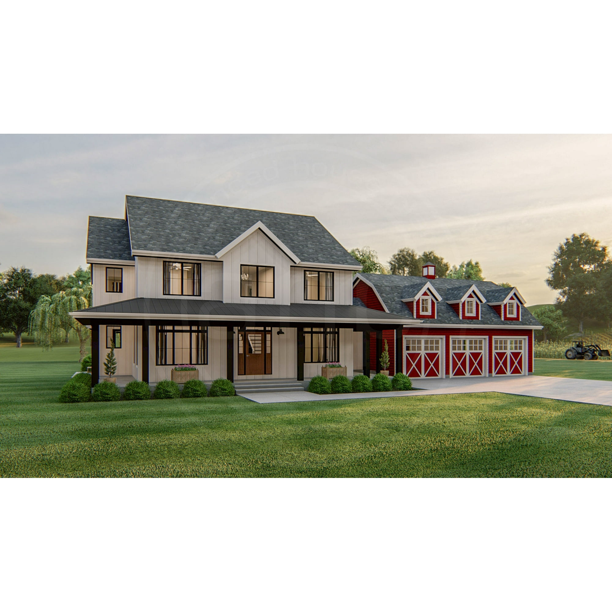 Advanced House Plans: Builder Ready Blueprints | Austin 29728 | 2 Story Plan