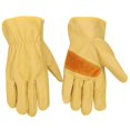 thumbnail image 1 of Guantes de trabajo de cuero para hombre, guantes de jardinería, piel de vaca., 1 of 5