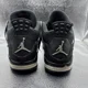 thumbnail image 4 of Ni - ke Size 7 - Ni - ke Air Jordan 4 Retro SE GS Black Canvas Men's Shoes - DV0553 006, 4 of 5