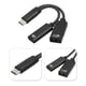 thumbnail image 2 of Adaptador USB C a OTG Unique Bargains 60W PD Rápida Carga Cable 2 en 1 Negro, 2 of 4