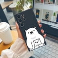 thumbnail image 4 of Agregue un toque de alegría a su iPhone con esta funda de teléfono de goma TPU con patrón de dibujos animados creativa y flexible, 4 of 4