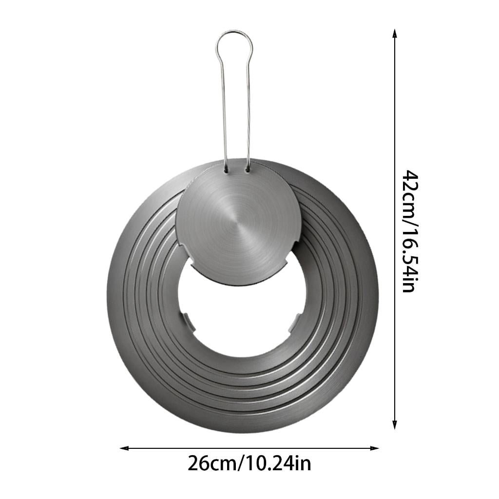 HannLk Aluminum Heat Diffuser Plate NonStick Thawing Disk for Gas Stove Even Cooking