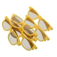thumbnail image 3 of Voiceine 6pcs Plastic 3 Movie Glasses 3D Stereo Glasses Movie Party Glasses 3D Viewing Glasses 3D Movie Games Glasses for Stereoscopic Viewing, 3 of 10