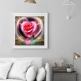 thumbnail image 4 of Cuadros Decorativos 5D diamante pintura corazón rosa completo cuadrado diamante mosaico pared Ehuebsd Nuevos Originales, 4 of 9