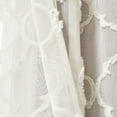 thumbnail image 6 of Lush Decor Avon Trellis Grommet Sheer Window Panels - Beige - 95 x 38, 6 of 7