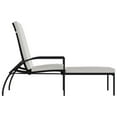 thumbnail image 2 of vidaXL Chaises Longues 2 Pcs avec Repose-Pieds Rotin PE Noir, 2 of 5