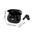 thumbnail image 3 of Mate60Pro Auriculares Inalámbricos Verdaderos Auriculares Con Pantalla Digital Auriculares Deportivos Intrauditivos Estéreo A6S F9 V5.3, 3 of 8