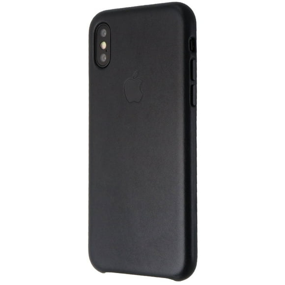 Apple Leather Case (for iPhone Xs) - Black