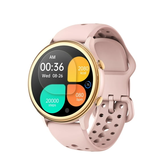 Reloj inteligente KEEPONFIT para mujer con monitor de frecuencia cardíaca y SpO2