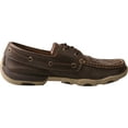 thumbnail image 2 of Women's Twisted X WDM0070 Driving Moc Brown/Emboss Flower Leather 8.5 M, 2 of 7