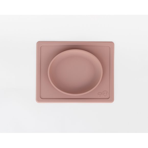 Plato Tiny EZPZ Rosa Nórdico