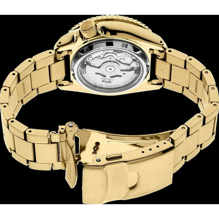 Seiko sports gold watch deals