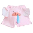 thumbnail image 3 of Pantalones cortos Interesante patrón de nariz corriendo de cerdo lindos pantalones cortos para fiesta reunión playa casa 2XL para 65-75 kg rosa, 3 of 8