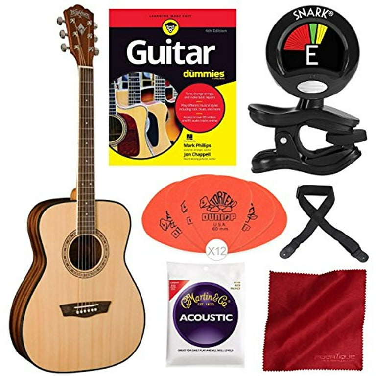 Acoustic guitar starter pack for dummies deals