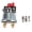 Red, variant on M Buder Battery Disconnect Switch Side Post Mounting Bracket DC12-48V 200A High Current Power Cut Off Master Isolator Car Boat RV ATV UTV Vehicles Black Handle 11x9x7 inches 28x23x18 cm