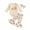 Beige, variant on Musuos Baby Girls Halloween 3PCS Sets 0-18Months Long Sleeve O Neck Romper Pumpkin/Pumpkin Pie Print Pants Headband Sets