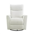 thumbnail image 3 of Second Story Home Soho Upholstered Swivel Glider- Boucle, 3 of 3