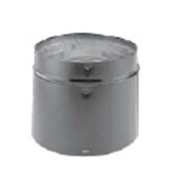 M & G Duravent 6DVL-6ADJ 6 Inch Dura-Vent DVL Adjustable 2 Inch -5 Inch Double-Wall Black Pipe