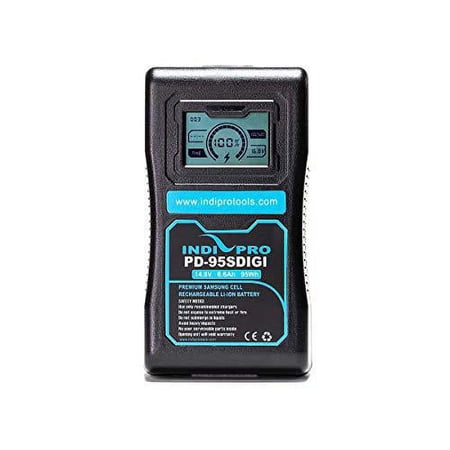 UPC: 0741533994595 | indipro compact 95wh v-mount li-ion battery with lcd