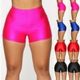thumbnail image 3 of Womens Stretch Biker Bike Shorts Workout Spandex Leggings Short Mini Yoga Shorts High Waist Gym Short Trousers, 3 of 3