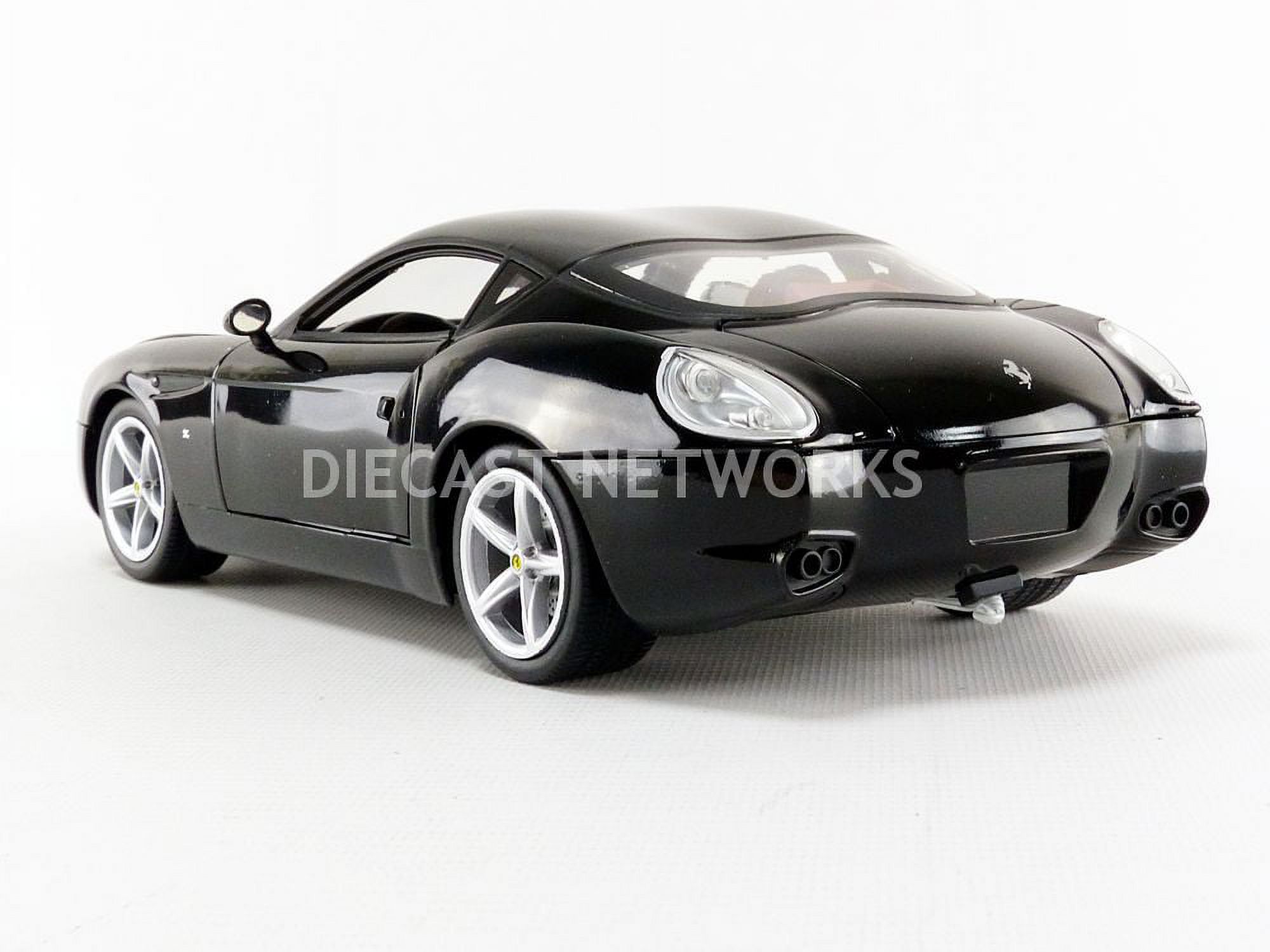 Ferrari 575 GTZ Zagato Black 1/18 Diecast Model Car by Hotwheels