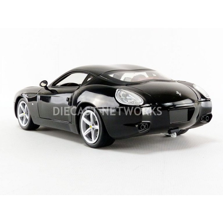 Ferrari 575 GTZ Zagato Black 1/18 Diecast Model Car by Hotwheels