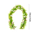 thumbnail image 3 of JLFNYA Easter Garland, Easter Garland for Mantle,74.8" 74.8inch Easter Artificial Eggs Vines Real Eucalyptuss Simulation Rattan Home Wedding Spring Festival Decoration, 3 of 9