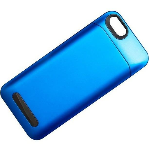 Friend Smith & Co iPhone 6 Elite 6 Pro Battery Phone Case, Metallic Blue & Rubber