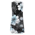thumbnail image 5 of FcBaudy Robe Sans Manches Col Rond, Robes d'Été pour Femmes, Robes Mode Décontractée Vintage Sans Manches Imprimées pour Femmes, 5 of 5