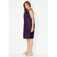 thumbnail image 3 of Catherines Women's Plus Size Sparkling Lace Jacket Dress, 3 of 4