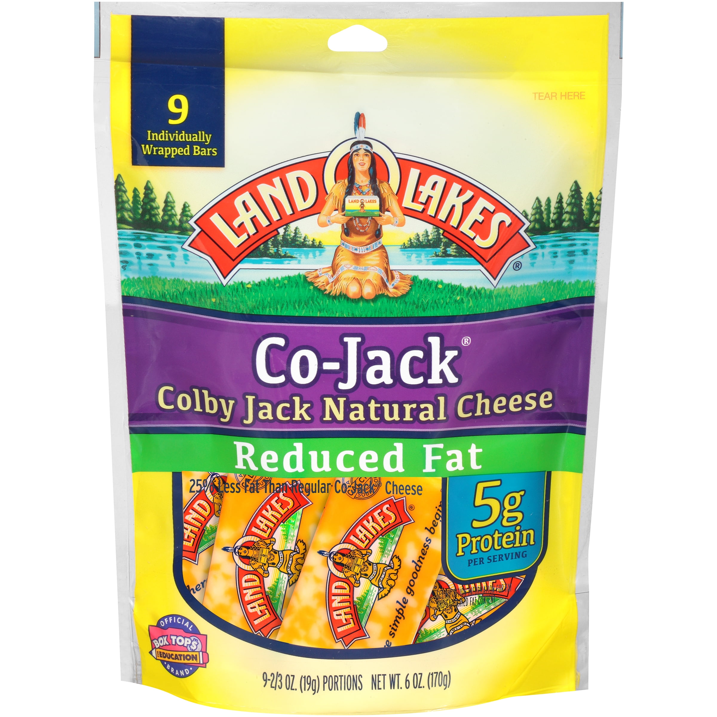 Land O' Lakes Snack Colby Jack Cheese, 6 Oz.