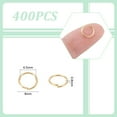 thumbnail image 3 of About 400Pcs 24K Gold Plated Jump Rings Stainless Steel Open Jump Rings 8mm Round Ring Metal Connectors Ring for Jewelry Making and Earring Bracelet Pendant Keychain Accessories, 3 of 9