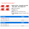 thumbnail image 2 of Ignition Coil Kit - Compatible with 2006 - 2007, 2009 - 2015 Cadillac CTS 2010 2011 2012 2013 2014, 2 of 2