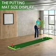 thumbnail image 5 of Luricaa Golf Pong Putting Game Set with Front Border for Indoor&Outdoor, Golf Putting Green Mat Includes 8pcs Golf Balls & Portable Bag,Golf Putting Practice Training Aid for Backyard,Party,Office, 5 of 7