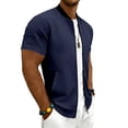 thumbnail image 5 of Dresfit Men's Windbreaker Jackets Big and Tall Short Sleeve Bomber Jacket 2026 Summer Stand Collar Sports Coat Lightweight Slim Fit Outwear with Pockets XL, 5 of 8