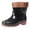 Brown, variant on IUJSOY Men's Short Rain Boots Warm Waterproof Anti Slip Chelsea Garden Boots Brown 10