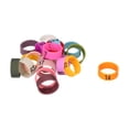 thumbnail image 5 of 20 PCS Microphone Colored Rings Number 1 to 20 Multicolor Soft Silicone Ring for Distinguishing Different Microphones (Random Color), 5 of 7