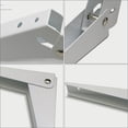 thumbnail image 3 of OULII 2Set Rustic Vintage Style Shelf Brackets for Kitchen Shelf and Bathroom Shelf Bracket Shelving Inch, 3 of 8