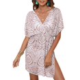 thumbnail image 2 of DAFEI Paréo de Maillot pour Femmes 2026 à Cordon, Col en V, Bikini, Tenue de Bain, Sortie de Plage, Robe-Chemise de Plage, 2 of 6