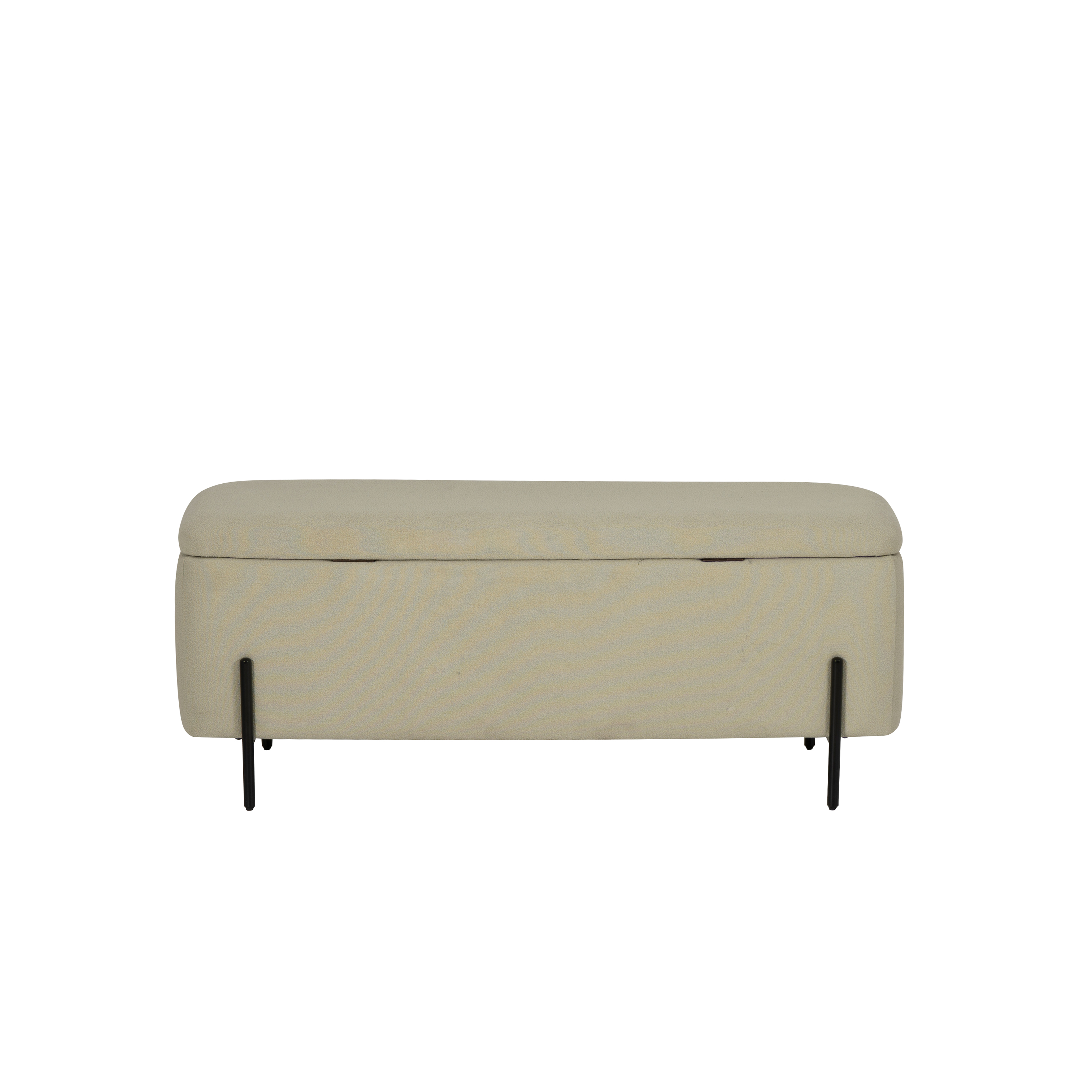 MacLaren Upholstered Storage Bench Mint Frost Green