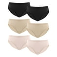 thumbnail image 7 of HSIA Panties for Women Underwear Soft Seamless High-Cut Briefs,6 Pack M, 7 of 7