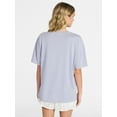 thumbnail image 3 of No Boundaries Washed Graphic Boyfriend Tee, Women's XXS-XXL, 3 of 5