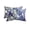 Purple Indigo, variant on Pack of 2 Outdoor Lumbar Pillow Covers 12x20 Inch, Spring Flowers Waterproof Throw Pillow Covers Set, Purple Hydrangea Orchid Floral Country Decorative Cushion Cases for Patio Porch Car