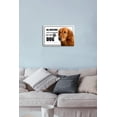 thumbnail image 4 of Funny Dog Golden Retriever Pet Lover Metal Tin Sign All Visitors Must Be Approved Poster A House is Not A Home Funny Animal Wall Art Dog Signs Birthday Housewarming Sign Gift 12x8 Inches, 4 of 6