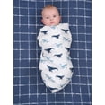 thumbnail image 3 of Gerber Baby Boy or Girl Unisex Muslins Swaddle Blanket, 2-Pack, Coastal Calm, 3 of 11