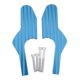thumbnail image 1 of Reposapiés para Scooter - Extensiones de Estriberas para , Estriberas Extendidas CNC para Vespa, Accesorios para Pies Azul Macarena Extensiones de Pasador de Pasajero para Pasajeros, 1 of 8